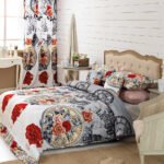 Σετ Κουβερλί Μονό City Travel 160x240 CT674 Γκρι Palamaiki