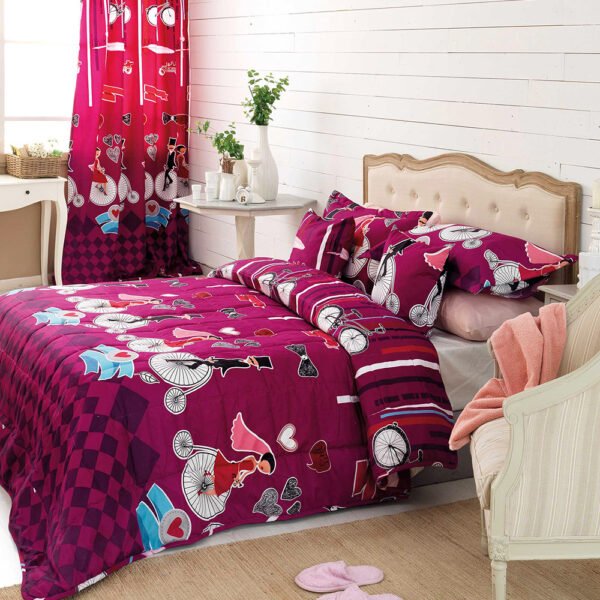 Μαξιλαρι Διακοσμητικο City Travel 45x45 CT676 Μωβ Palamaiki