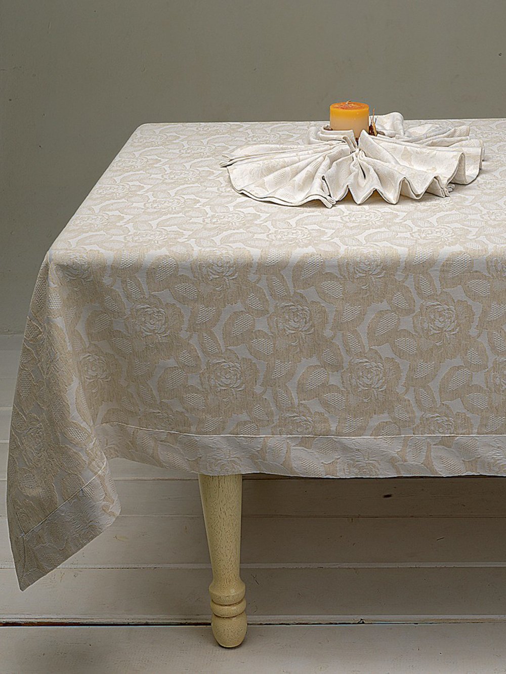 5205857129323_3 Σετ 6 Πετσέτες Φαγητού Festosi 47x47 17713 Μπεζ Palamaiki - Image 1