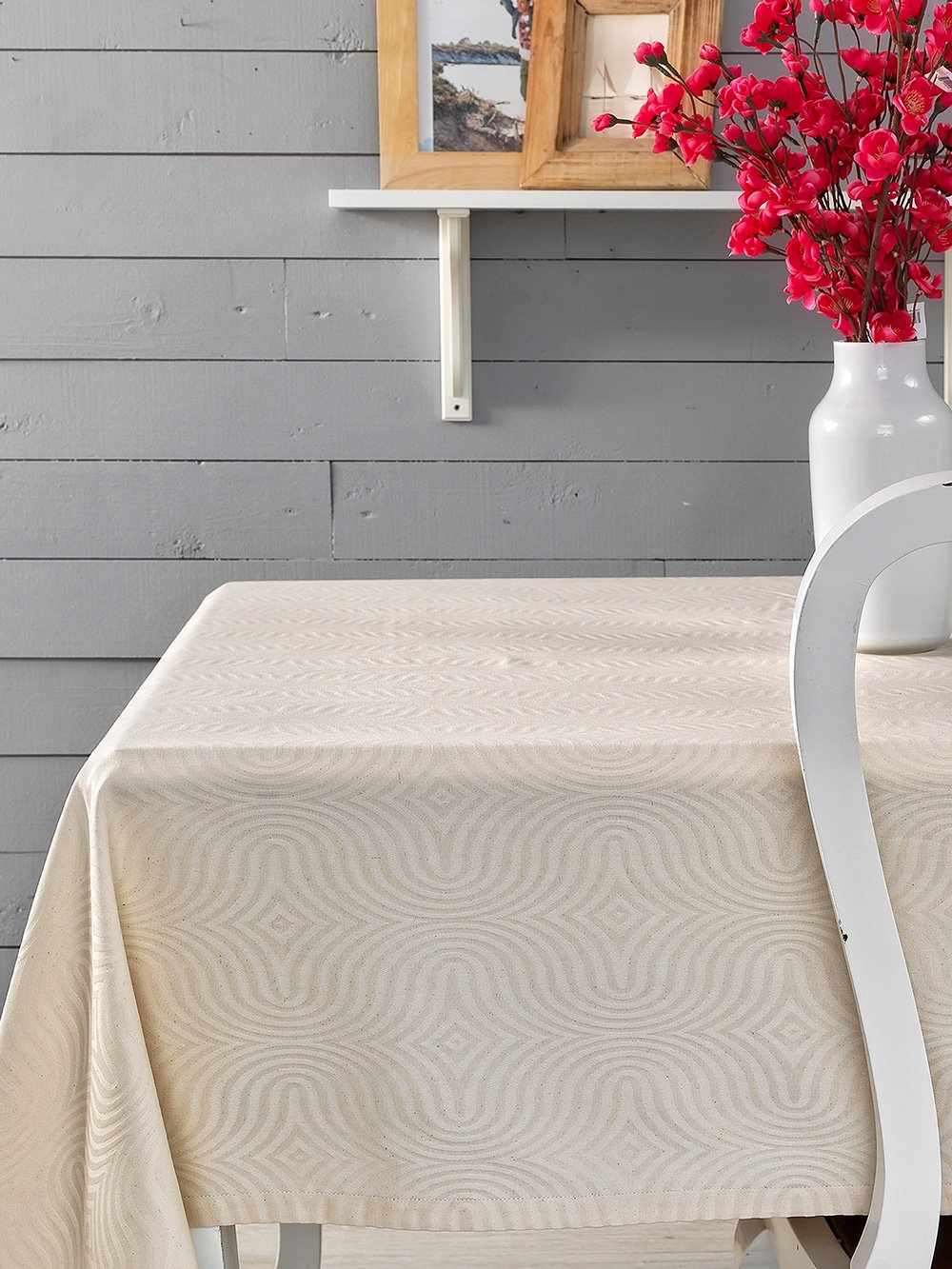 5205857147198_3 Σετ 4 Πετσέτες Φαγητού Festosi 45x45 SALLY IVORY Εκρού Palamaiki - Image 1