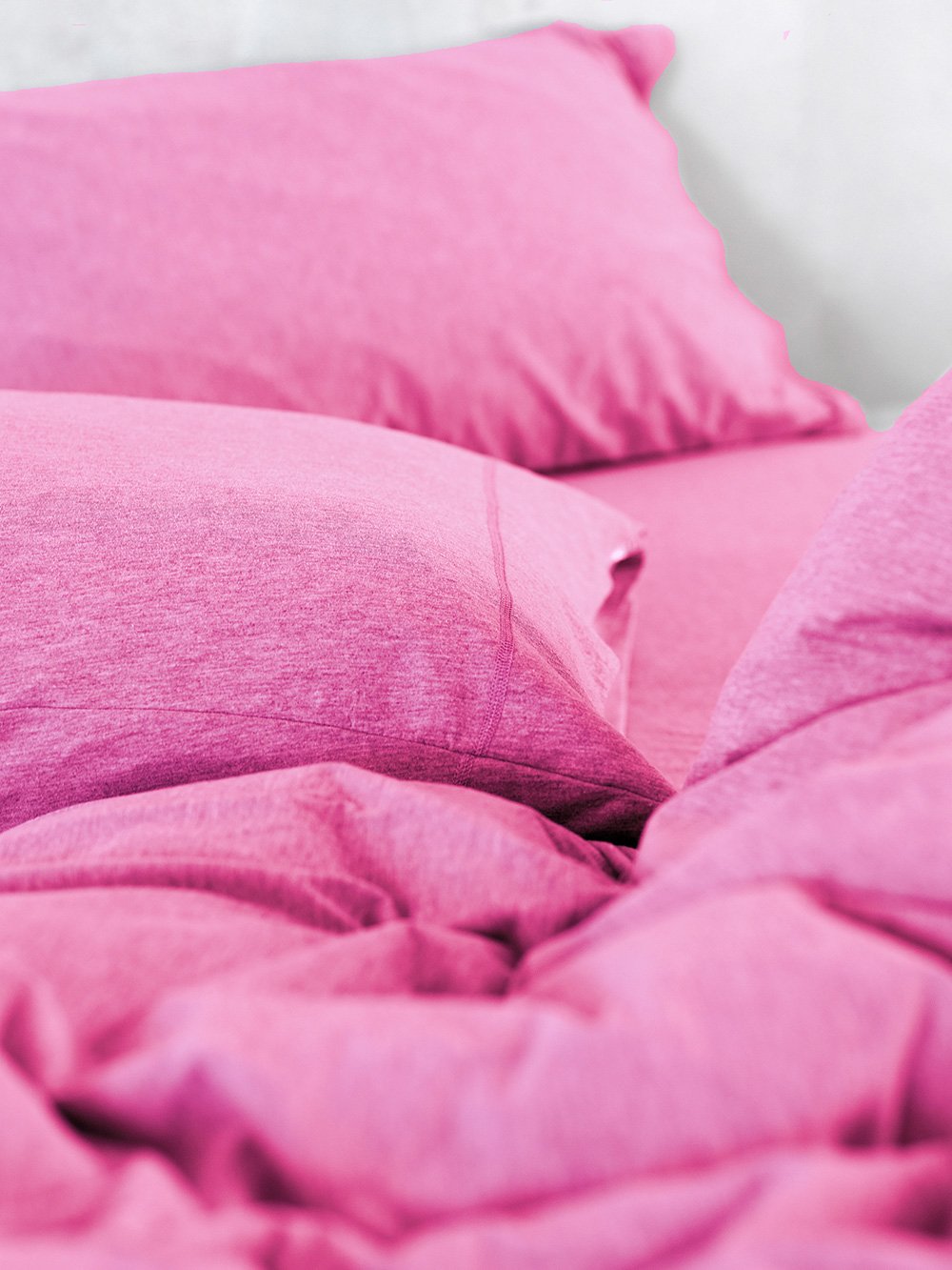 5205857185213_4 Σετ Υπέρδιπλα Σεντόνια Cocoon 240x260 COCOON PINK Φούξια Palamaiki - Image 1