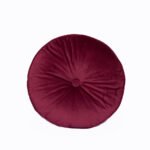 Διακοσμητικο Μαξιλαρι Velvet Feel Ø30cm VF803 BORDEAUX Κόκκινο Palamaiki