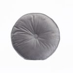Διακοσμητικο Μαξιλαρι Velvet Feel Ø30cm VF803 MOON Γκρι Palamaiki