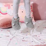 Παντοφλάκια New Baby NB0127 GREY 28 Γκρι Palamaiki