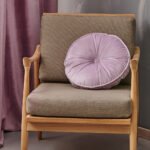 Διακοσμητικο Μαξιλαρι Velvet Feel Ø40cm VF803 LILAC Μωβ Palamaiki