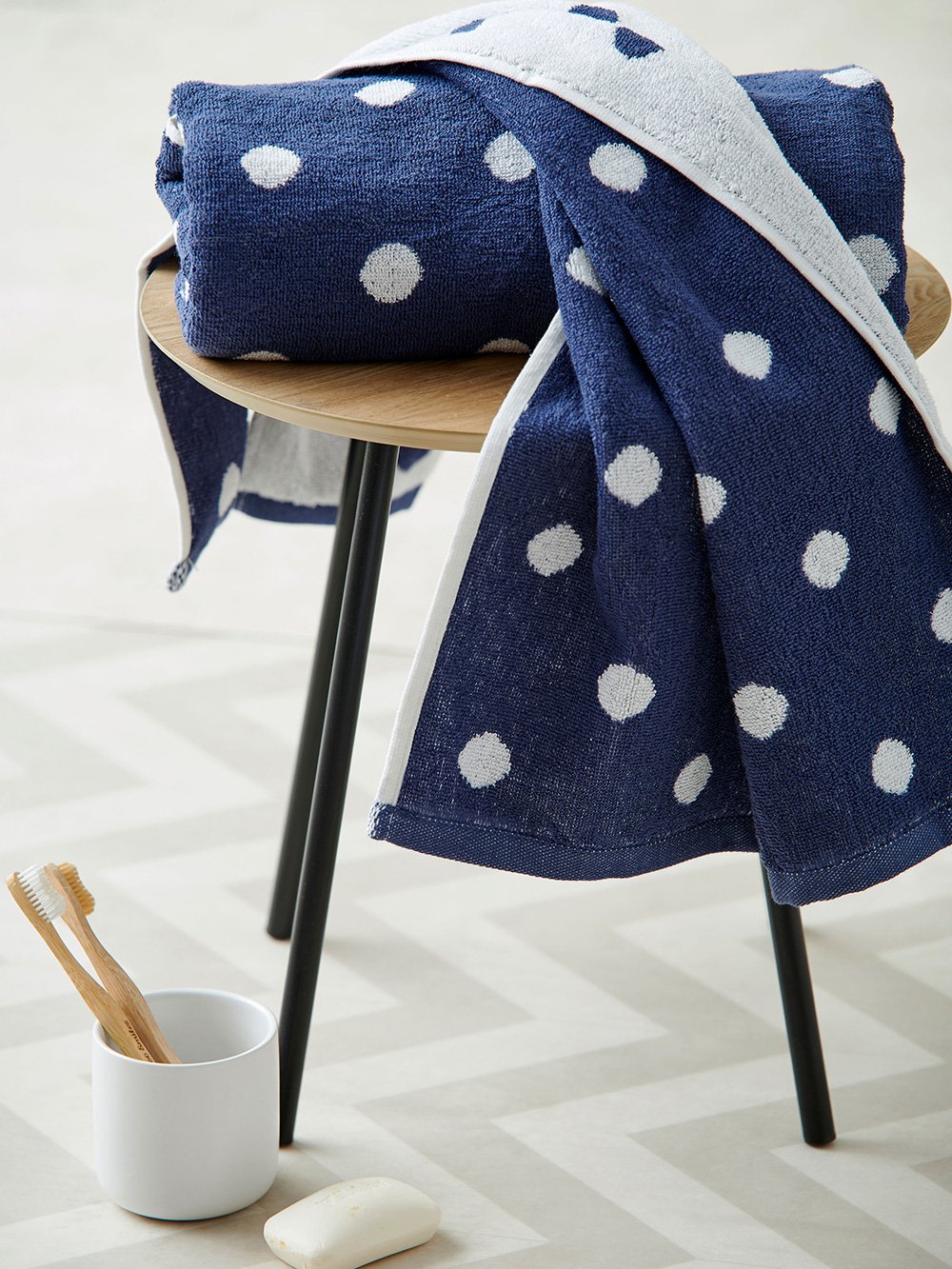 5205857204921_4 Σετ Πετσέτες Towels Collection PARADISE BLUE Μπλε Palamaiki - Image 1