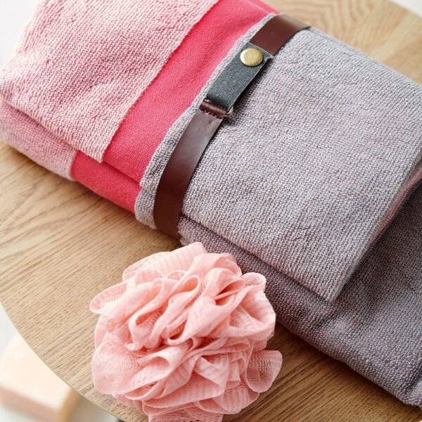 Σετ Πετσέτες Towels Collection FANDAGO PINK Ροζ Palamaiki