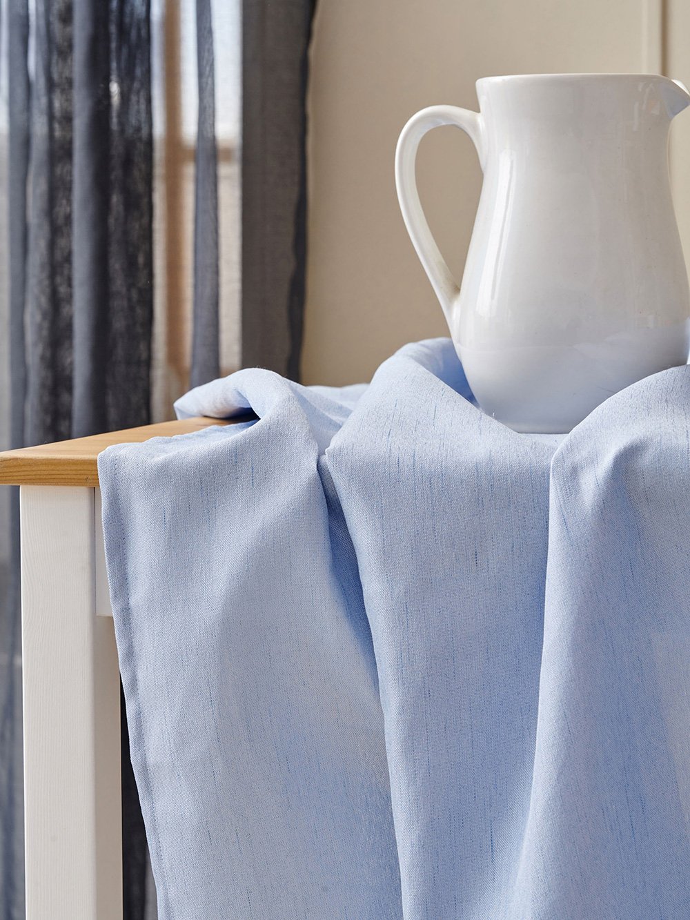 5205857209407_4 Runner Formal Dinner 45x140 KALIA CIEL Μπλε Palamaiki - Image 1