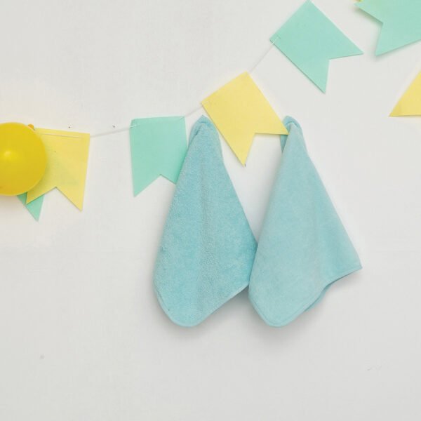 Σετ 2 Πετσετες Βρεφικες Baby Bath 40x60 ROBIN CIEL Μπλε Palamaiki