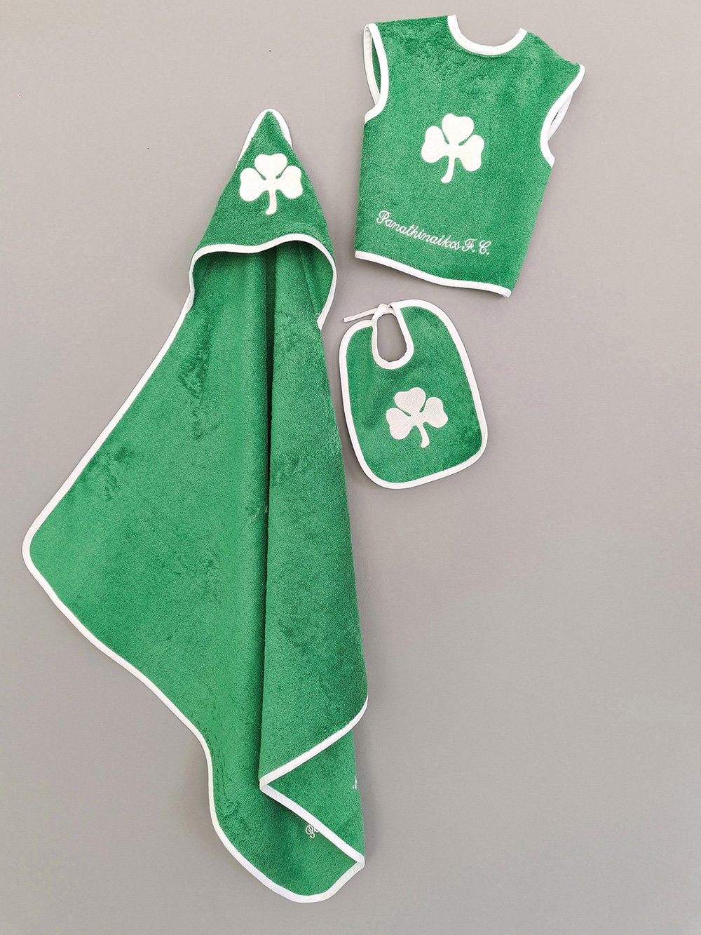 5205857226206_6 Σετ Λουτρου Βρεφικό Panathinaikos F.C. PANATHINAIKOS BABY BLOCK Palamaiki - Image 1