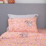 Ζευγος Μαξιλαροθηκες Φωσφοριζέ 50x70 CLUSTER PINK Ροζ Palamaiki