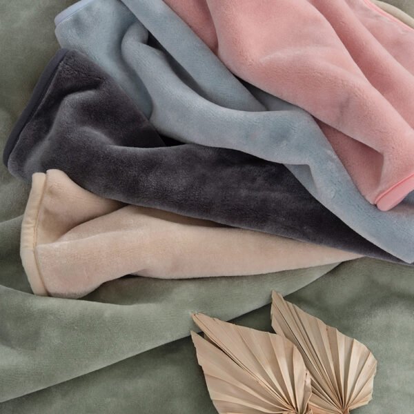 Κουβερτα Βελουτε 160x220 DREAM VELOUR/2 PINK Ροζ Palamaiki
