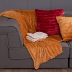 Διακοσμητικη Μαξιλαροθηκη 50x50 GWEN GOLD Κίτρινο Palamaiki