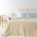 Κουβερλι Υπέρδιπλο 220x240 DIZZA VANILLA Εκρού Palamaiki