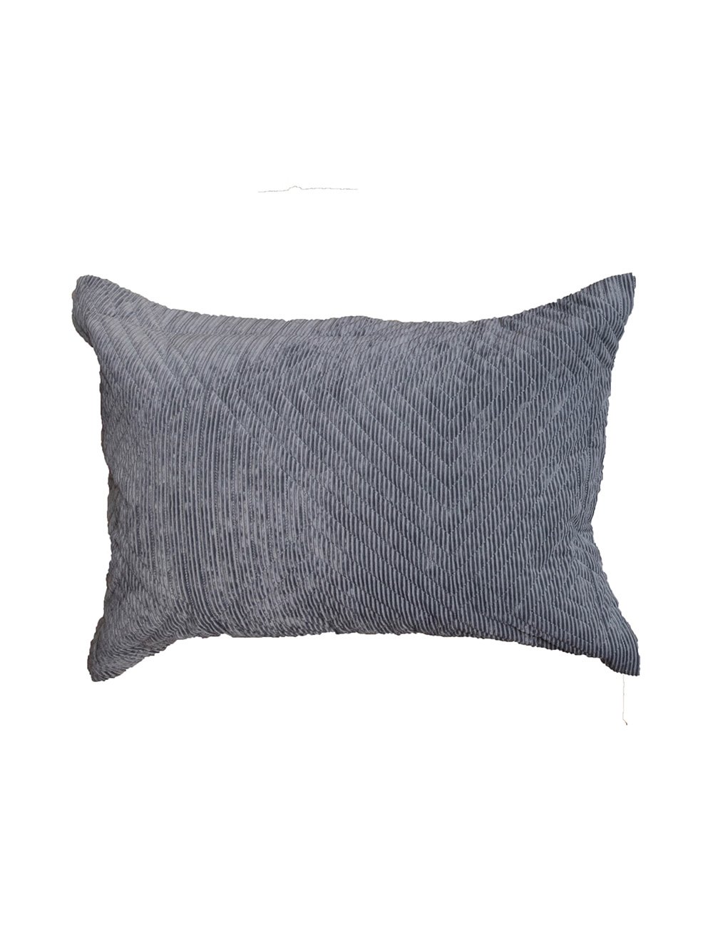 5205857233419_5 Ζευγος Μαξιλαροθηκες Oxford 50x70 DIZZA GREY Γκρι Palamaiki - Image 1