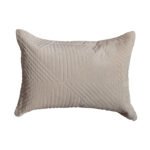 Ζευγος Μαξιλαροθηκες Oxford 50x70 DIZZA VANILLA Εκρού Palamaiki