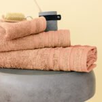 Πετσέτα Προσώπου Towels Collection 50x100 BEREN CARAMEL Καφέ Palamaiki