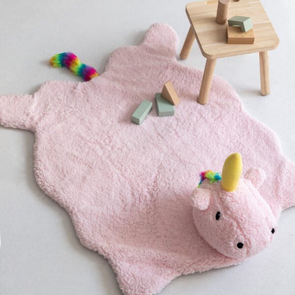 Χαλακι New Baby 70x92 NB0135 Ροζ Palamaiki