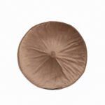 Διακοσμητικο Μαξιλαρι Velvet Feel Ø30cm VF803 BEIGE Μπεζ Palamaiki