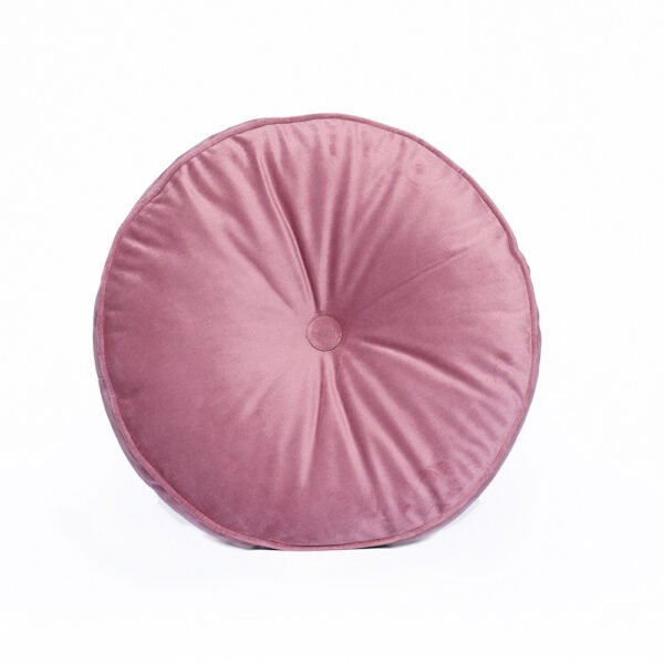 Διακοσμητικο Μαξιλαρι Velvet Feel Ø40cm VF803 PINK Ροζ Palamaiki