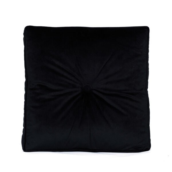 Διακοσμητικο Μαξιλαρι Velvet Feel 45x45 VF807 BLACK Μαύρο Palamaiki