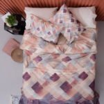 Σετ Παπλωματοθηκη Υπέρδιπλη Pixel 240x250 PX500 Μπεζ Palamaiki