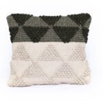 Διακοσμητική Μαξιλαροθήκη Home Décor 45x45 TROI GREEN Πράσινο Palamaiki