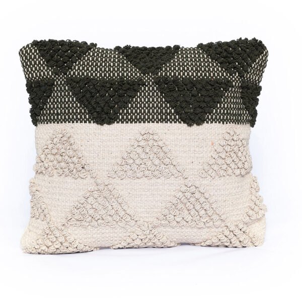 Διακοσμητική Μαξιλαροθήκη Home Décor 45x45 TROI GREEN Πράσινο Palamaiki