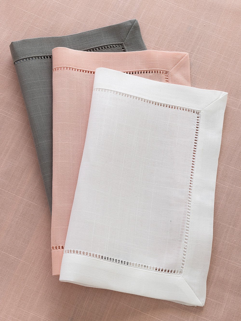 5205857242237_7 Σετ Σουπλα Formal Dinner 35x45 LIANA PINK Ροζ Palamaiki - Image 1