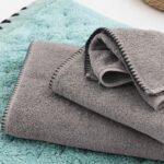Πετσέτα Λουτρού Towels Collection 70x140 BROOKLYN GREY Γκρι Palamaiki