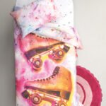 Σετ Μονά Σεντόνια Pixel 170x260 PM606 Μωβ Palamaiki