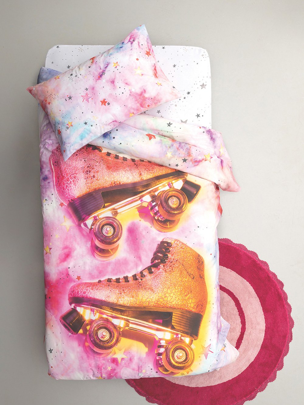 5205857249151_2 Σετ Μονά Σεντόνια Pixel 170x260 PM606 Μωβ Palamaiki - Image 1