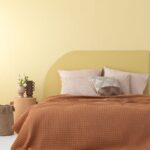 Κουβέρτα Πικέ 250x240 MARCIE COFFEE Καφέ Palamaiki