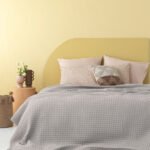 Κουβέρτα Πικέ 170x240 MARCIE FOG Γκρι Palamaiki