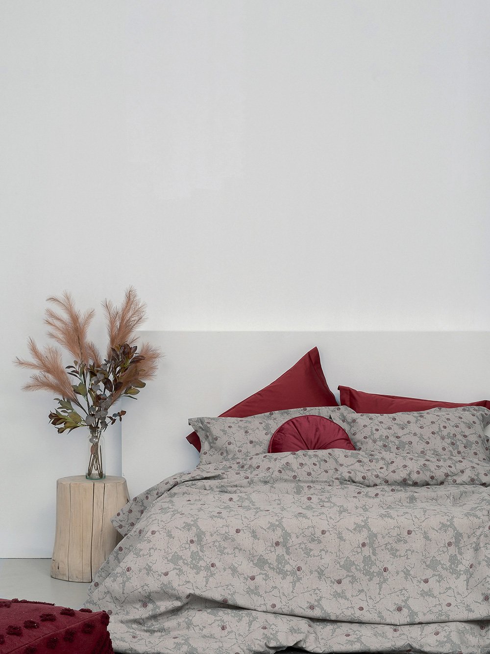 5205857249748_2 Σετ Μονά Σεντόνια Cosy Winter 170x265 CW281 Χωρίς Λάστιχο Μπεζ Palamaiki - Image 1