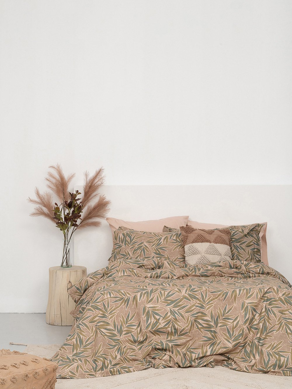 5205857249878_2 Σετ Μονά Σεντόνια Cosy Winter 100x200+35 CW285 Με Λάστιχο Μπεζ Palamaiki - Image 1