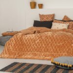 Διακοσμητικη Μαξιλαροθηκη Nadine 50x50 NADINE/2 TAN Καφέ Palamaiki