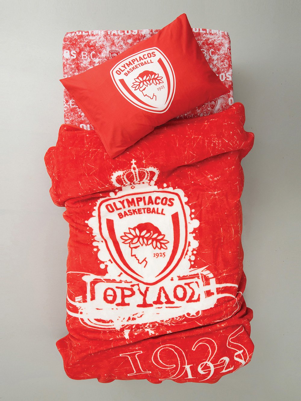 5205857251512_2 Κουβέρτα Βελουτέ Μονή Olympiacos B.C. 155x215 VELOUR/3 Palamaiki - Image 1