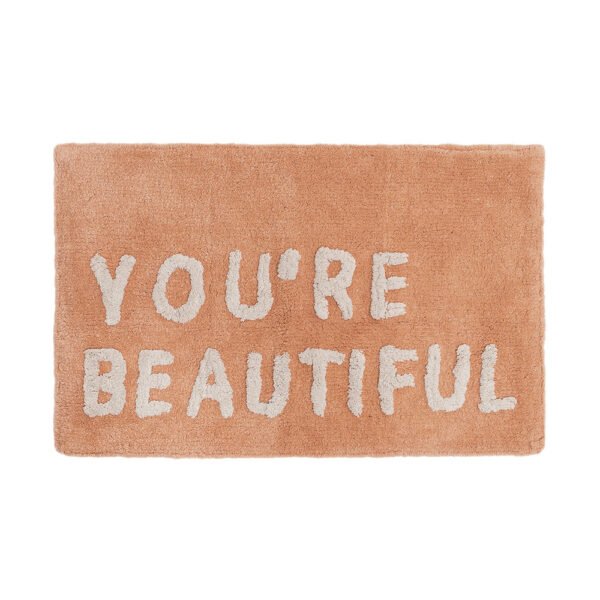 Πατάκι Bathmats Collection 50x100 STUD CARAMEL Καφέ Palamaiki