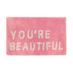 Πατάκι Bathmats Collection 50x100 STUD PINK Φούξια Palamaiki