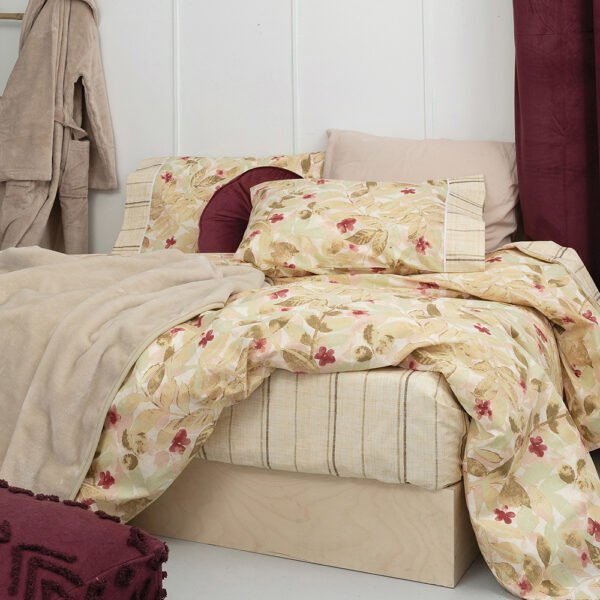 Σετ Παπλωματοθηκη Μονή Coordinabile 170x250 CB2079 Μπεζ Palamaiki