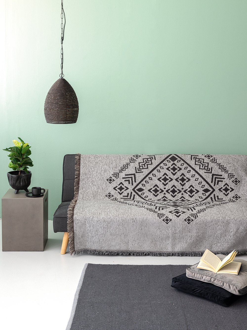 5205857256067_3 Ριχτάρι Πολυθρόνας VEGOR GREY Γκρι Palamaiki - Image 1