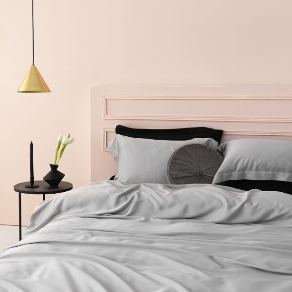 Σετ Υπέρδιπλα Σεντόνια 250x270 NATURE GREY Γκρι Palamaiki