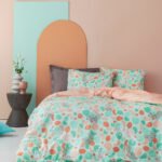 Σετ μονά σεντόνια Fashion Life 170x260 FL6186 Χωρίς Λάστιχο Μέντα Palamaiki