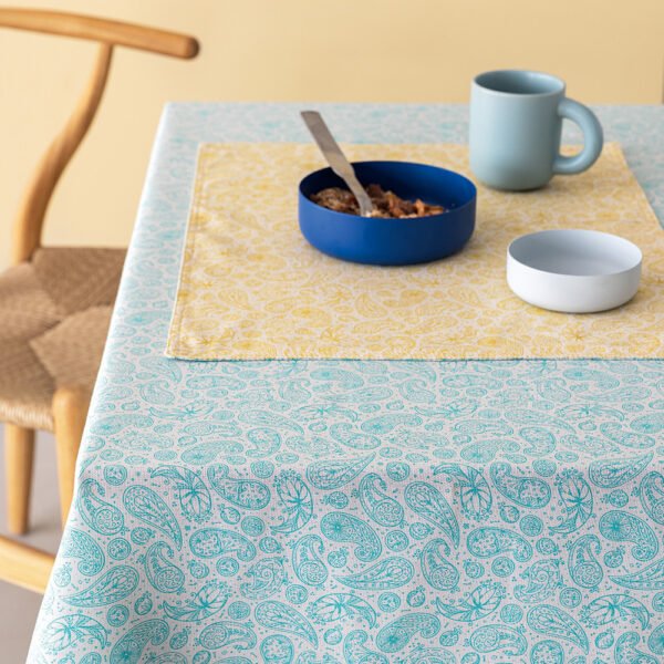 Τραπεζομάντηλο TATI 150x220 TAT5 Γαλάζιο Palamaiki