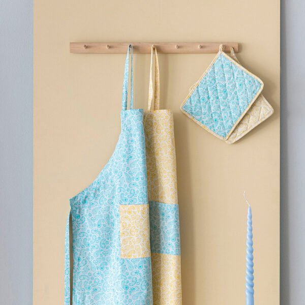 Ποδιά κουζίνας TATI 80x60 TAT5 Γαλάζιο Palamaiki