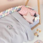 Κουβέρτα Πικέ Αγκαλιάς Baby Blankets 80x110 CANDY LILAC Μωβ Palamaiki