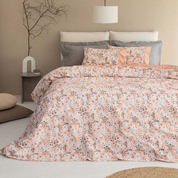 Σετ μονά σεντόνια Coordinabile 170X260 CB2081 Χωρίς Λάστιχο Σομόν Palamaiki