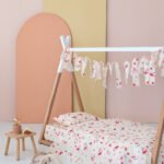 Κουβερλί Κούνιας My Kingdom 110X150 MK749 Λευκό Palamaiki