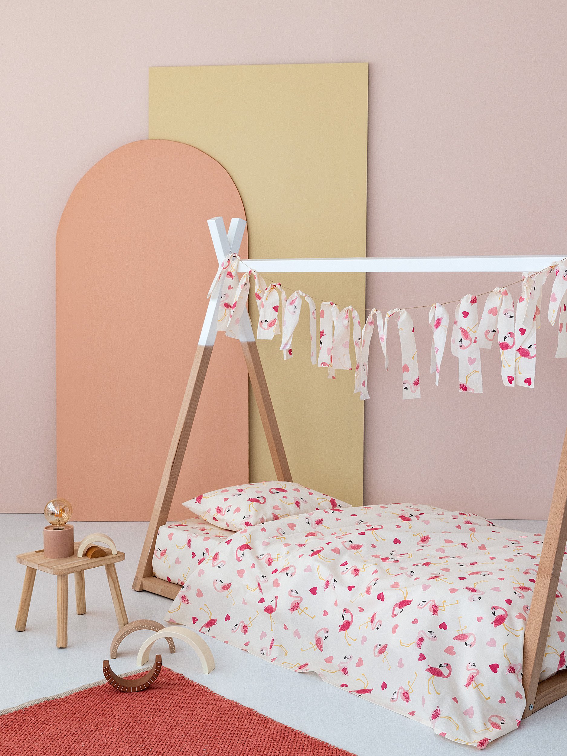 5205857263065_2 Κουβερλί Κούνιας My Kingdom 110X150 MK749 Λευκό Palamaiki - Image 1